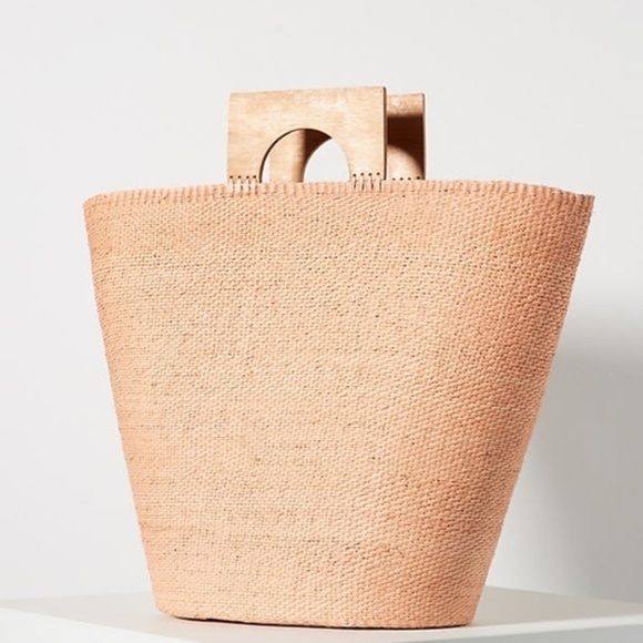 Anthropologie Artesano Straw Tote - Picture 1 of 2
